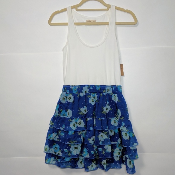 Hollister Dresses & Skirts - Hollister | Tank Dress with Floral Skirt | Medium